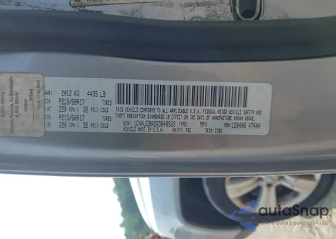 2016 Jeep Compass Sport из США, поврежденный, VIN 1C4NJCBA2GD648565